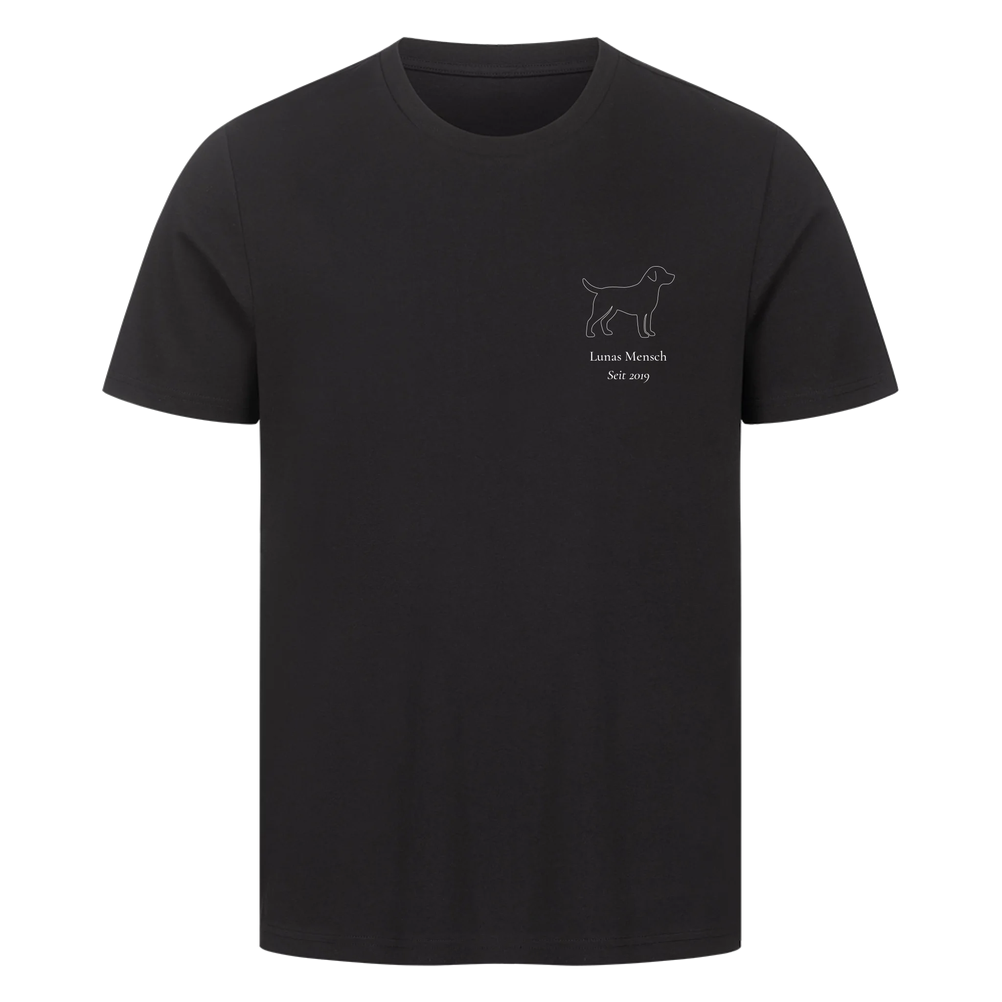 Hunde Mensch – T-Shirt, Hoodie und Sweatshirt mit Namen