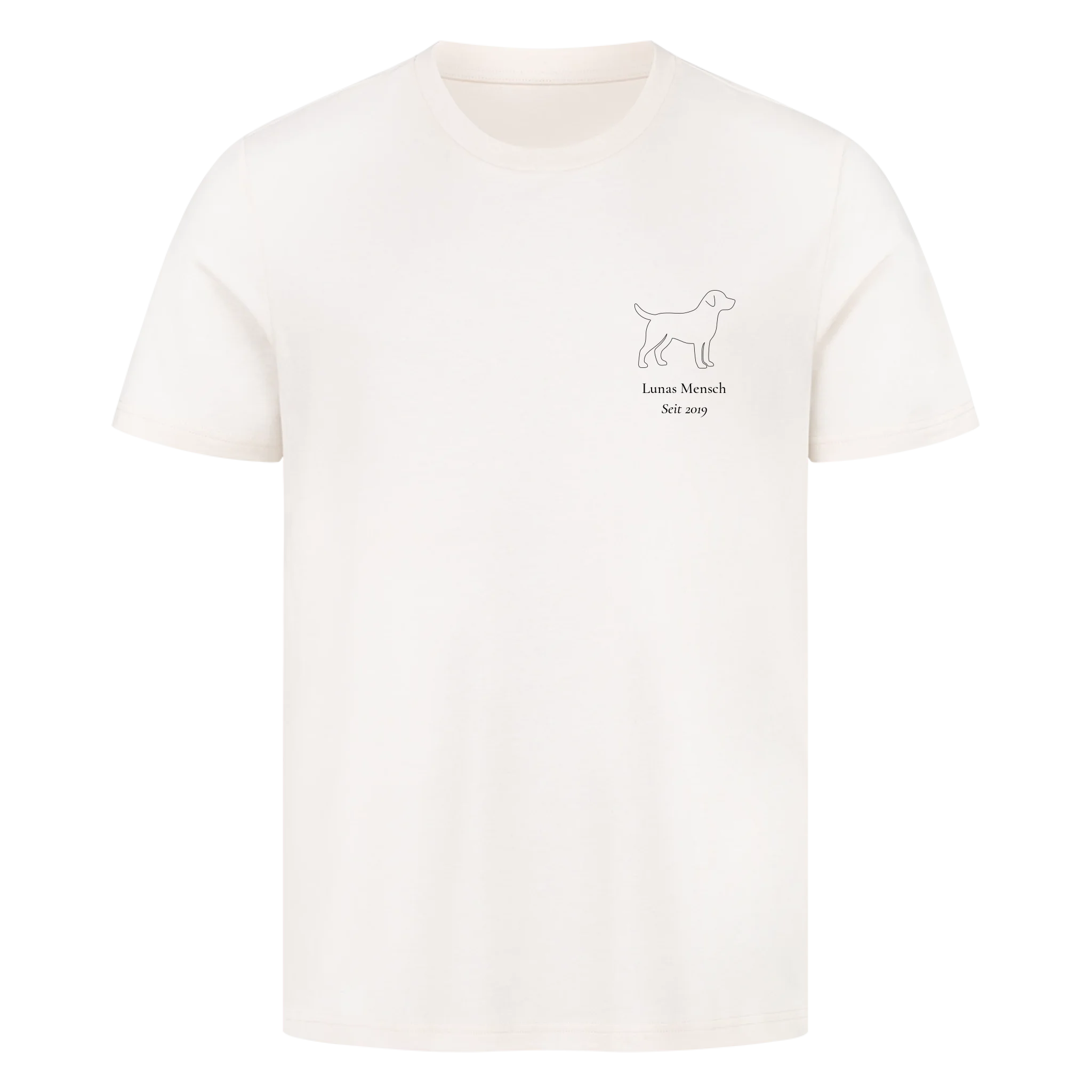 Hunde Mensch – T-Shirt, Hoodie und Sweatshirt mit Namen