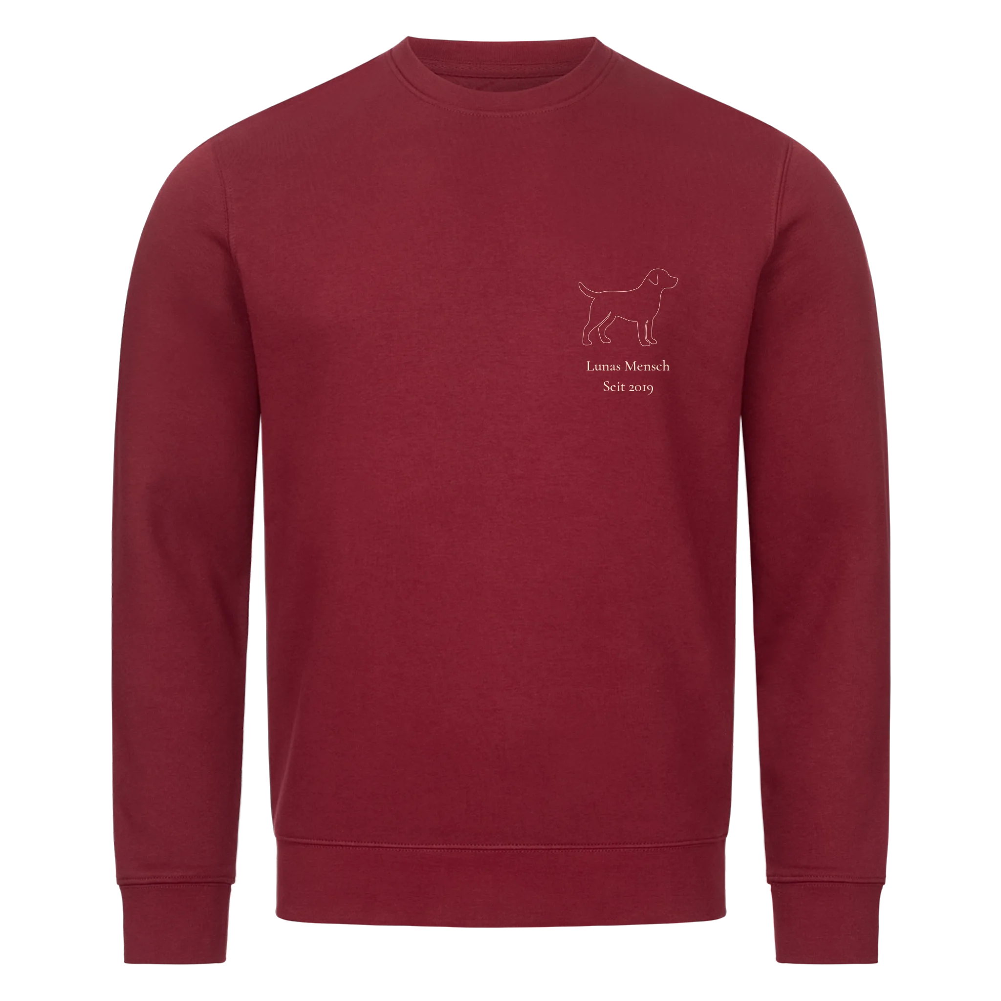 Hunde Mensch – T-Shirt, Hoodie und Sweatshirt mit Namen