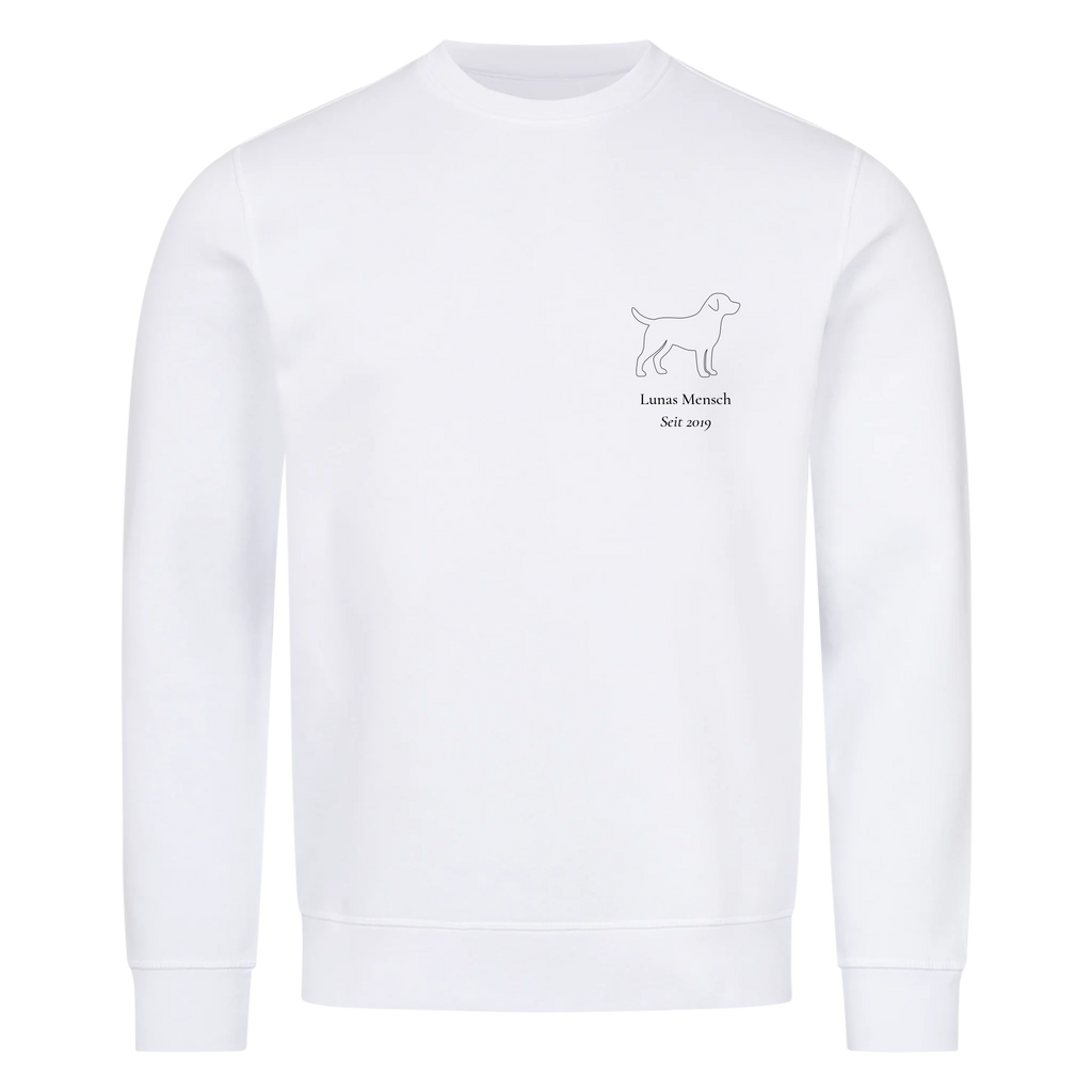 Hunde Mensch – T-Shirt, Hoodie und Sweatshirt mit Namen